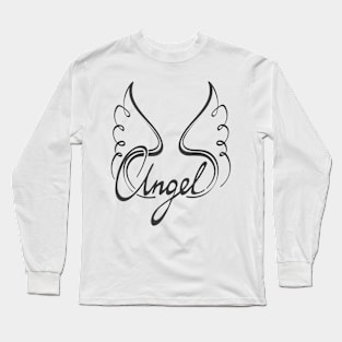 Angel Wings Long Sleeve T-Shirt